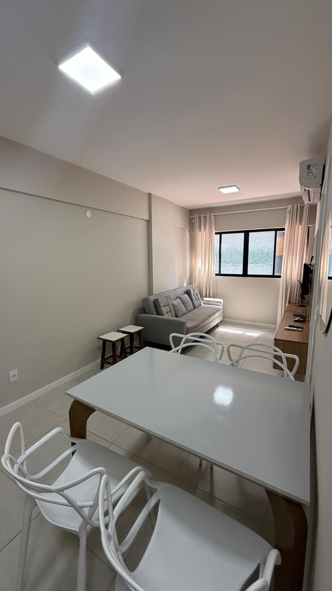 Apto Quarto E Sala Mobiliado No Bairro Ponta Verde Maceió المظهر الخارجي الصورة